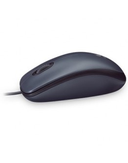 LOGITECH M90 Corded Mouse - GREY - USB - EWR2
