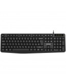 CANYON keyboard KB-1 EN/BG Wired Black