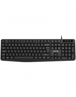 CANYON keyboard KB-1 EN/BG Wired Black