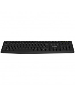 CANYON keyboard KB-W01 EN/BG Wireless Black
