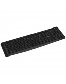 CANYON keyboard KB-W01 EN/BG Wireless Black
