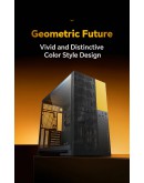 Geometric Future кутия Case EATX - Model 5 Vent Black/Yellow