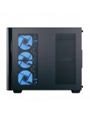 AeroCool кутия Case ATX - P500C-G-BK-v1 - 4 x 120 mm Infinity Mirror A-RGB
