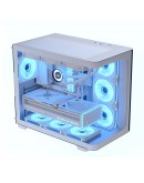 AeroCool кутия Case ATX - P500C-G-WT-v1 - 4 x 120 mm Infinity Mirror A-RGB