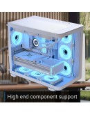 AeroCool кутия Case ATX - P500C-G-WT-v1 - 4 x 120 mm Infinity Mirror A-RGB