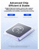 Orico външна кутия за диск Storage - Case - M.2 NVMe M-key 10 Gbps, Silicone Protective Case - AXM2-G2-GY-BP