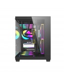Darkflash кутия Case mATX - B275 PRO Black - 6 x 120 mm Infinity Mirror A-RGB