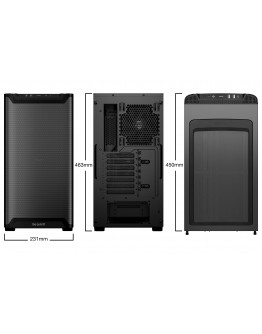 be quiet! кутия Case ATX - Pure Base 501 Airflow Window Black