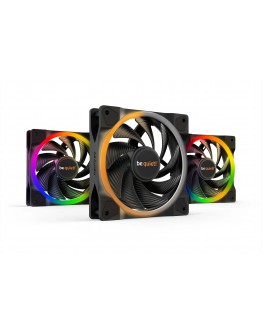 be quiet! комплект вентилатори Fan Pack 3-in-1 3 x 120mm - LIGHT WINGS 120mm PWM high-speed Triple-Pack
