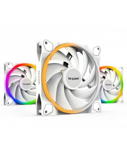 be quiet! комплект вентилатори Fan Pack 3-in-1 3 x 140mm - LIGHT WINGS White 140mm PWM high-speed Triple-Pack