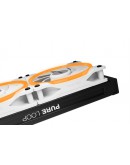 be quiet! комплект вентилатори Fan Pack 3-in-1 3 x 140mm - LIGHT WINGS White 140mm PWM high-speed Triple-Pack