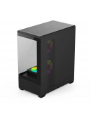 Aigo кутия Case ATX - C365 Black - 3 x 120 mm A-RGB fans included
