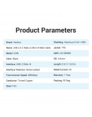 Vention Кабел USB 2.0 C M / Mini USB 5pin 0.5m - COWBD