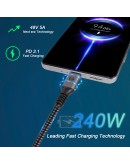 VCom кабел USB4.0 Type-C/Type-C 40Gbps, 240W - CU541M-1.2