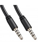 VCom Аудио Кабел 3.5mm 4-pin with CTIA support with IC M / M - CV204-2.0m