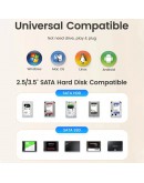 Orico докинг станция Storage - HDD/SSD Dock - 2.5/3.5 inch USB-C/A - DD18C3-EU-BK