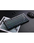 MCHOSE геймърска механична клавиатура Wireless Gaming Mechanical Keyboard G75 Pro - Tofu Switch v2 [Linear] (English US), Blue Cabbage