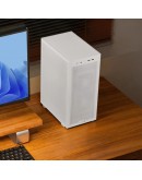 Lian Li кутия Case mATX - DAN Cases B4 Wood Edition - White