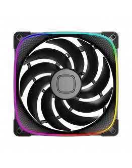 Geometric Future вентилатор Squama 2503B-14, 140mm, ARGB, Black
