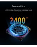 Geometric Future Комплект вентилатори Fan Pack 3-in-1 140 mm - Squama 2503W-14 White