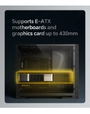 Geometric Future кутия Case EATX - Model 5 Vent Black - 5 x 140 mm aRGB fans included