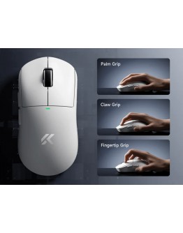 MCHOSE професионална геймърска мишка A5 V3 Black - Ultralight 8K Wireless Mouse, Omron Mechanical Switches