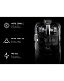 MCHOSE професионална геймърска мишка A5 V3 Black - Ultralight 8K Wireless Mouse, Omron Mechanical Switches
