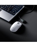 MCHOSE професионална геймърска мишка L7 Pro White - Wireless Gaming Mouse - Dual 8K, Kailh Optical