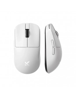 MCHOSE професионална геймърска мишка L7 Pro White - Wireless Gaming Mouse - Dual 8K, Kailh Optical