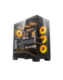 Darkflash кутия Case ATX - K430 Black - 6 x 120 mm A-RGB fans included, USB-C