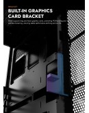 Darkflash кутия Case ATX - K430 Black - 6 x 120 mm A-RGB fans included, USB-C
