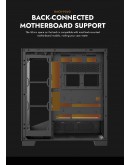 Darkflash кутия Case ATX - K430 Black - 6 x 120 mm A-RGB fans included, USB-C