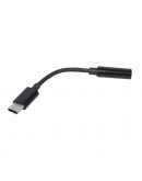 Makki преходник Adapter Type-C M to 3.5mm audio jack 4P F, Black - MAKKI-CBL-C-AUDIO-BK