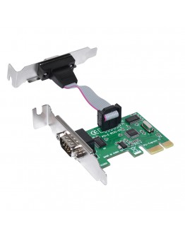 Makki нископрофилна карта Low Profile PCI-E card to 2 x Serial port - MAKKI-PCIE-SERIAL-LP