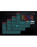Marvo геймърска механична клавиатура Gaming Mechanical Keyboard Arma 67 KG935 - 1K, TNT Peach Switches [Linear], (English US)