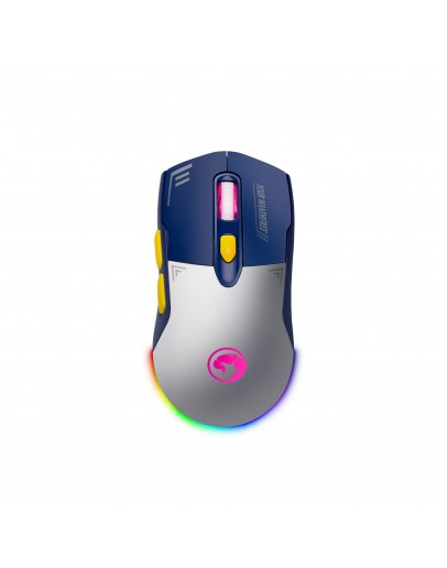 Marvo безжична геймърска мишка Wireless Gaming Mouse Duke 20 White G803W WB - 4800dpi, 2.4G, Bluetooth