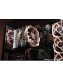 Noctua комплект вентилатори FAN SET 2 x Fan 140mm - NF-A14x25r G2 PWM Sx2-PP
