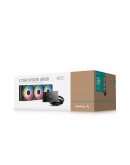 DeepCool водно охлаждане Water Cooling LT360 VISION ARGB - 4.5 inch IPS LCD screen - LGA1851/AM5
