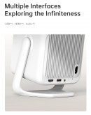 Wanbo преносим смарт проектор Portable Smart Projector - T2 Ultra - White, 500 ANSI, Android TV 11 OS