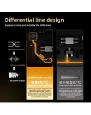 Madlions професионална геймърска механична клавиатура Professional Gaming Mechanical Keyboard TITAN 68 TURBO - 8K, Magnetic Fuguang Switches (English US), Blac
