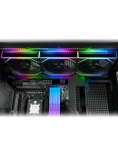 Thermalright Комплект вентилатори Fan Pack 3-in-1 3x120mm - TL-M12Q x 3 - Infinity Mirror, Daisy-Chain, A-RGB