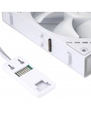 Thermalright Комплект вентилатори Fan Pack 3-in-1 3x120mm - TL-M12QW x 3 - White, Infinity Mirror, Daisy-Chain, A-RGB