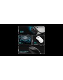 VXE професионална геймърска мишка Wireless Gaming Mouse Dragonfly R1 SE+ - Huano Blue Glow V2, White