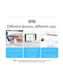 Orico хъб USB2.0 HUB 4 port - USB/Micro USB input, Black - W5P-U2-030-BK-EP