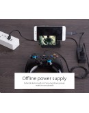 Orico хъб USB2.0 HUB 4 port - USB/Micro USB input, Black - W5P-U2-030-BK-EP