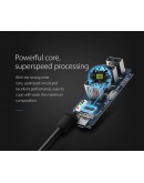 Orico хъб USB2.0 HUB 4 port - USB/Micro USB input, Black - W5P-U2-100-BK-EP