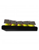 White Shark геймърска механична клавиатура Gaming Mechanical Keyboard WAKIZASHI 2 - Red Switches (English US), Black, Gray
