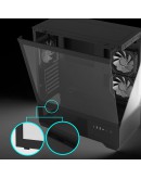Zalman кутия Case ATX - Chronix BLACK V2 - 3 x 120 mm A-RGB, USB-C, Tempered Glass