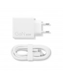 LENOVO DUAL 65W USB-C ADAPT WH