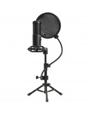 LORGAR Voicer 721, Gaming Microphone, Black, USB